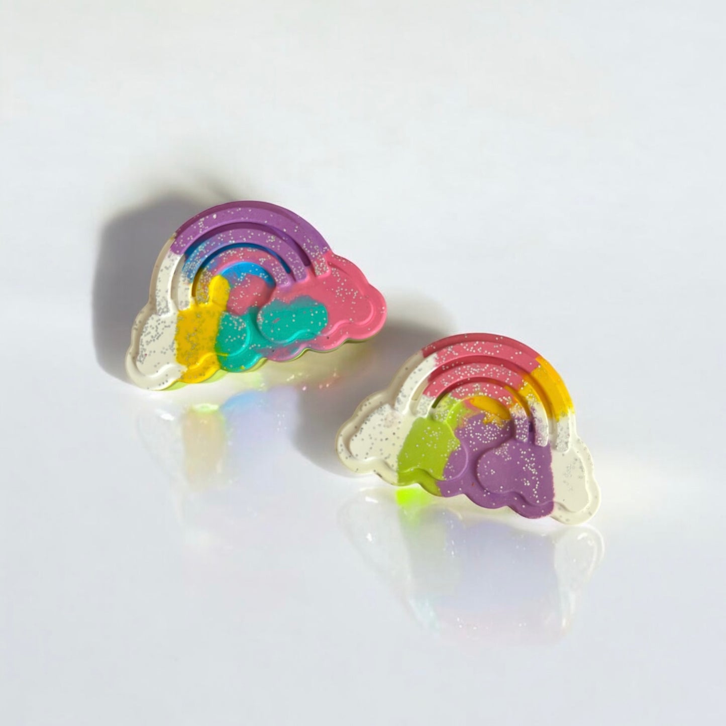 Rainbow crayons