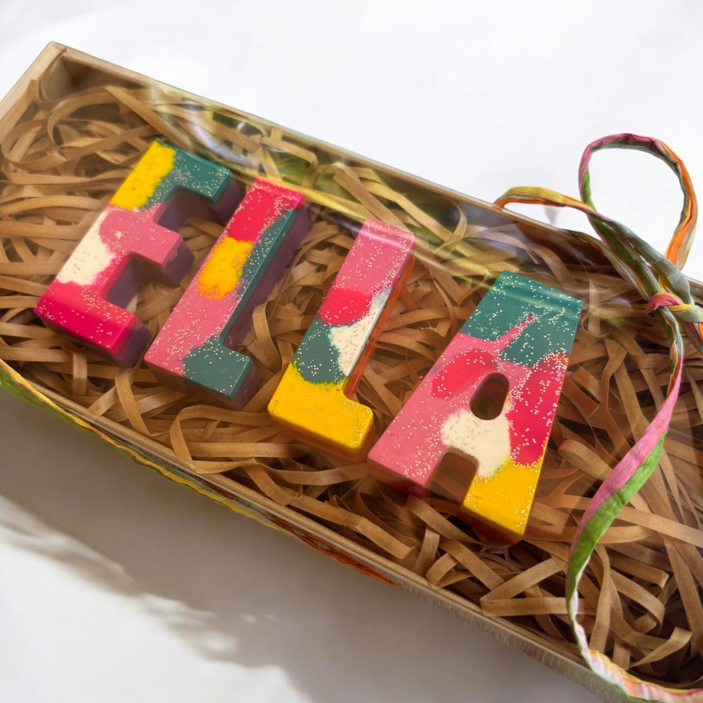 Personalised Crayons- marble -