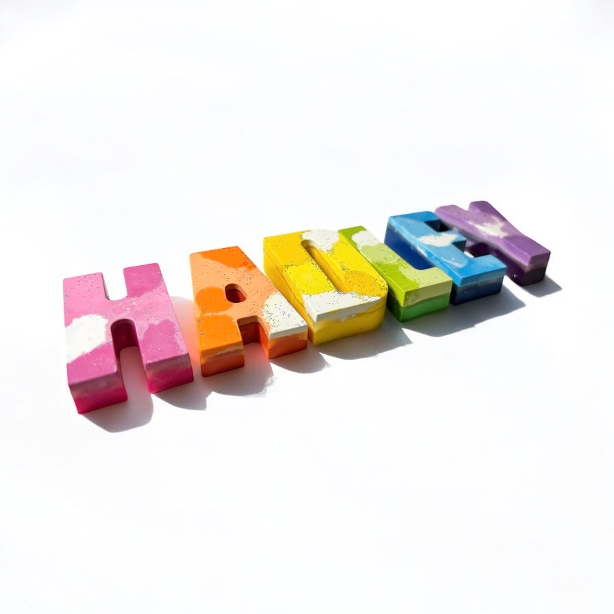 Personalised Crayons- Rainbow -