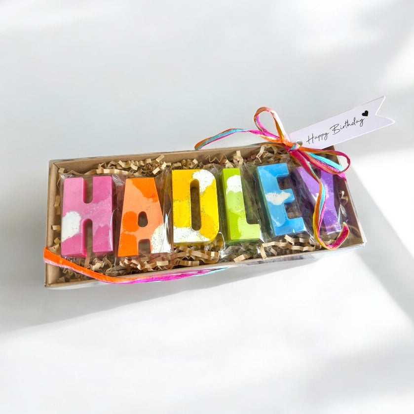 Personalised Crayons- Rainbow -