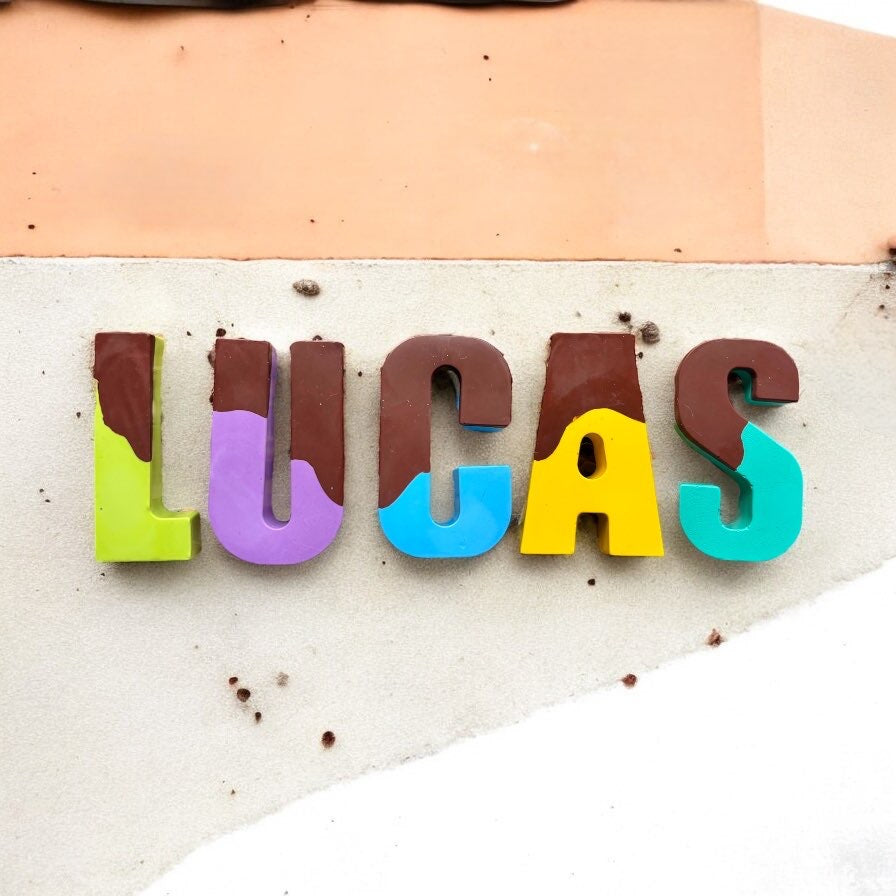 Personalised Crayons ~Choco-dipped~