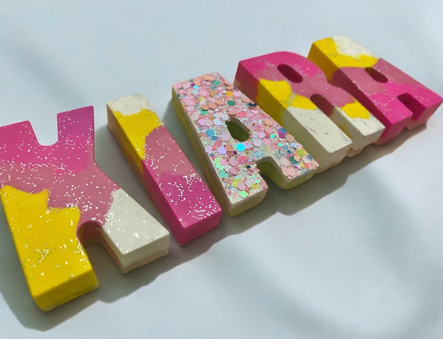 Personalised Crayons- marble -