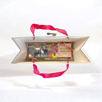 Gift Bag for Personalised crayon