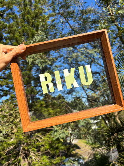 Frame for Custom Name Crayon Set 🖼️