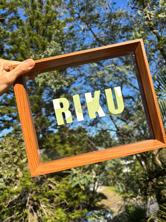 Frame for Custom Name Crayon Set 🖼️