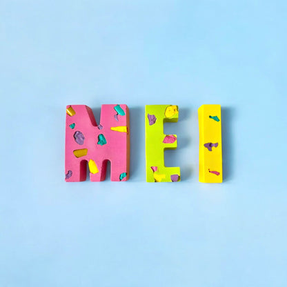 Personalised Crayons- colour chips -