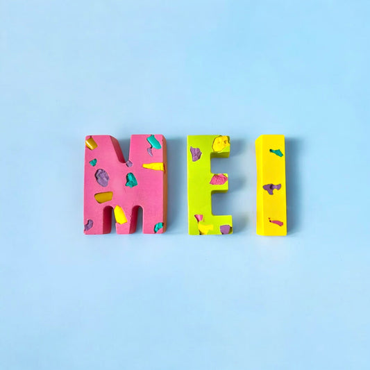 Personalised Crayons- colour chips -