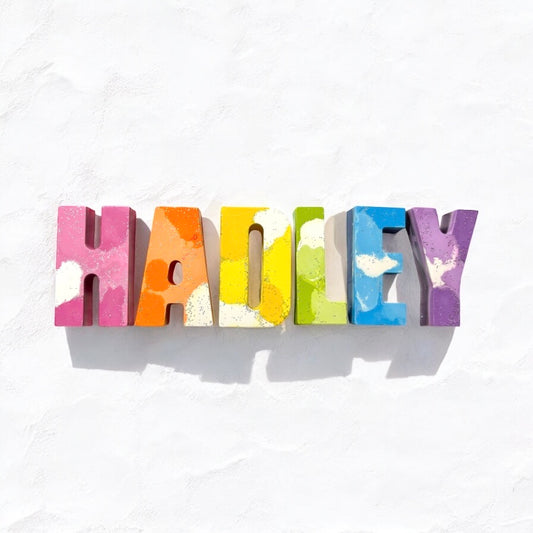 Personalised Crayons- Rainbow -