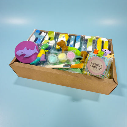 The Ultimate Sensory Art Box ~Custom Name Crayon Set~