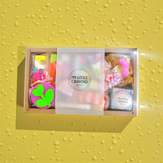 The Ultimate Sensory Art Box ~Custom Name Crayon Set~
